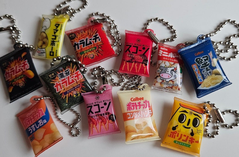 Mini Japanese Snack Bag Random Pick Keychain
